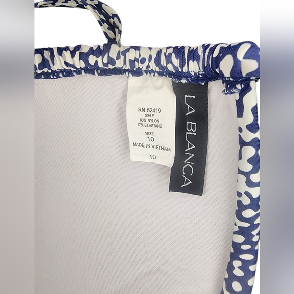 La Blanca Island Goddess Halter Bikini Top, Womens 10 - Picture 5 of 5